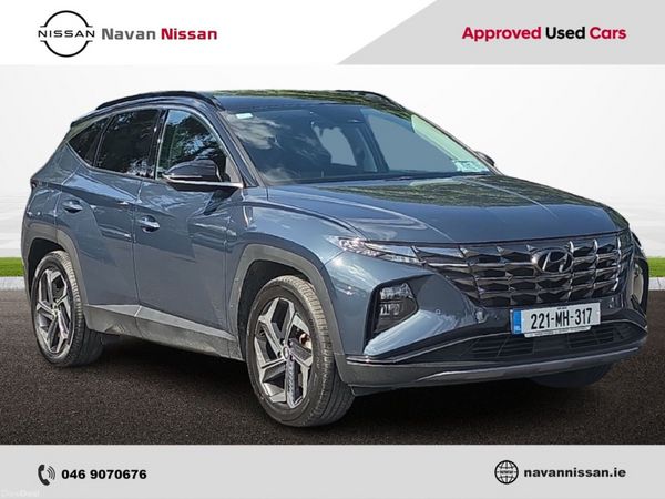Hyundai Tucson SUV, Petrol Plug-in Hybrid, 2022, Blue