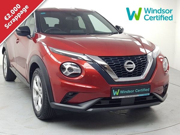 Nissan Juke SUV, Petrol, 2022, Red