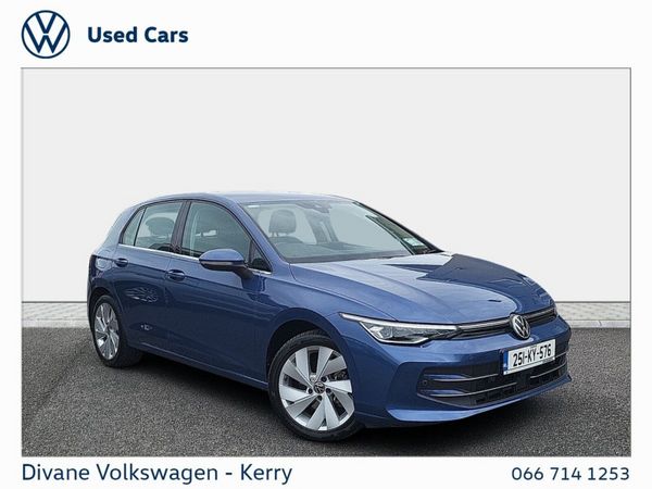 Volkswagen Golf Hatchback, Petrol, 2025, Blue