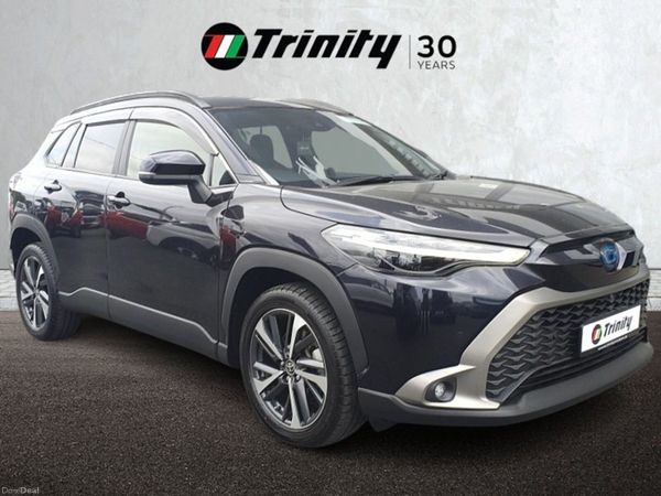 Toyota Corolla Cross SUV, Petrol Hybrid, 2022, Black