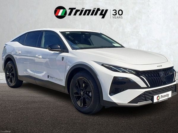Peugeot 408 Coupe, Petrol Hybrid, 2026, White