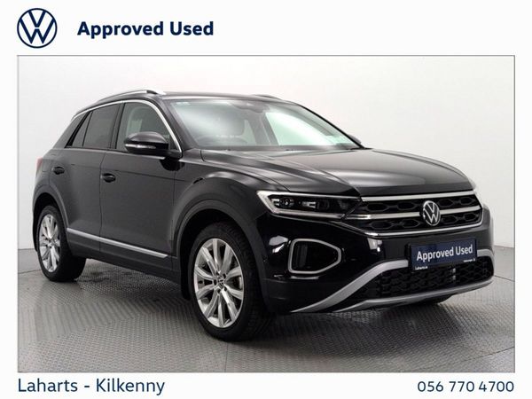 Volkswagen T-Roc SUV, Petrol, 2023, Black