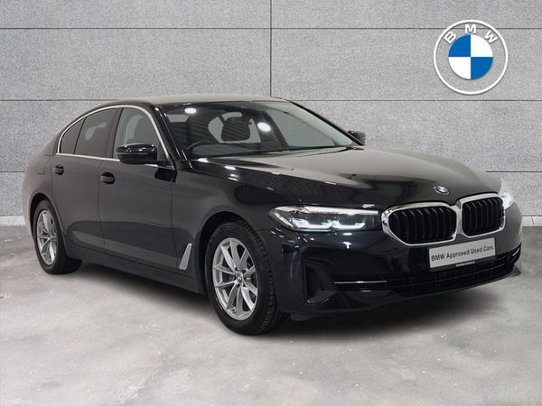 BMW 5-Series Saloon, Diesel, 2022, Black