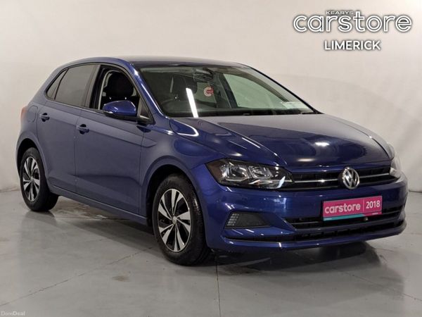 Volkswagen Polo Hatchback, Petrol, 2018, Blue