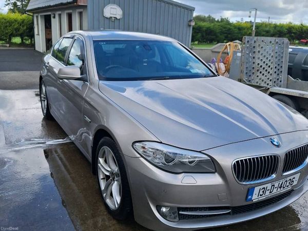 BMW 5-Series Saloon, Diesel, 2013, Silver