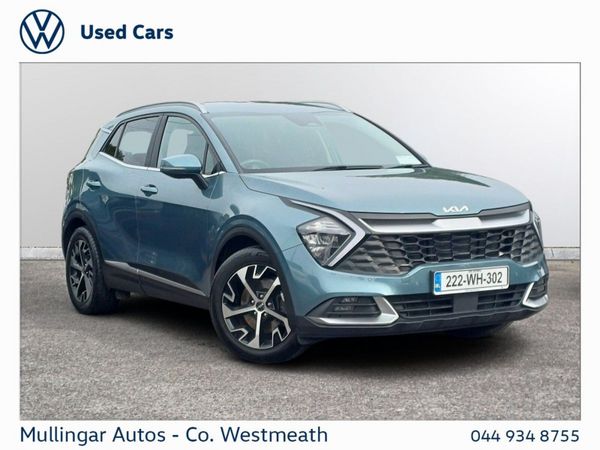 Kia Sportage SUV, Diesel Hybrid, 2022, Grey