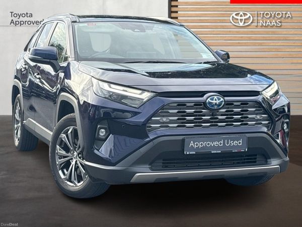 Toyota RAV4 SUV, Petrol Hybrid, 2024, Blue
