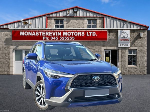 Toyota Corolla Cross SUV, Petrol Hybrid, 2024, Blue