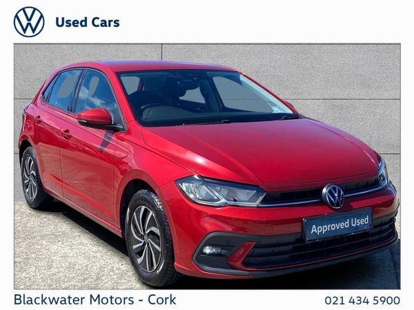 Volkswagen Polo Hatchback, Petrol, 2023, Red
