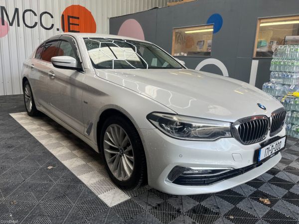BMW 5-Series Saloon, Diesel, 2017, White