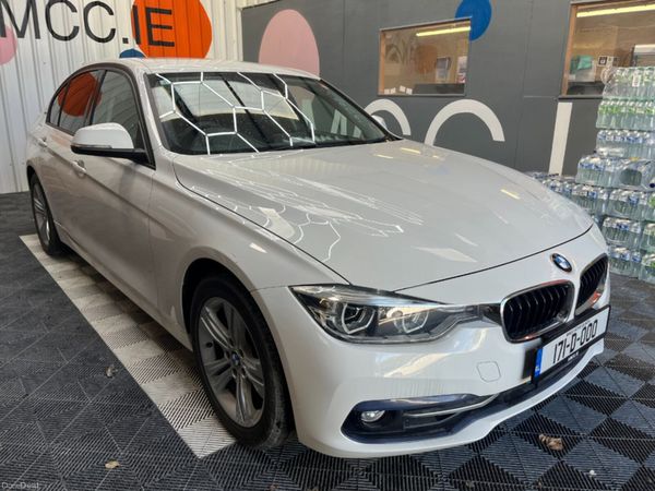 BMW 3-Series Saloon, Petrol, 2017, White