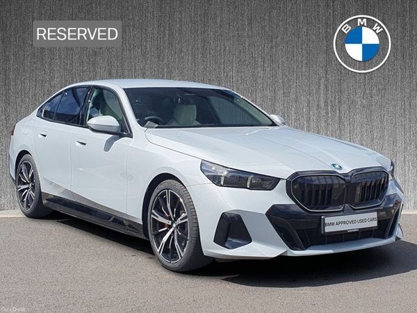 BMW 5-Series Saloon, Petrol Plug-in Hybrid, 2026, Grey