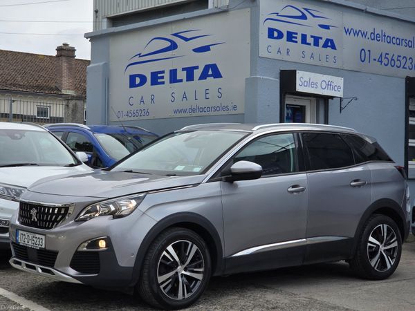 Peugeot 3008 SUV, Petrol, 2017, Grey