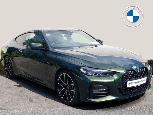 BMW 4-Series Coupe, Diesel, 2021, Green