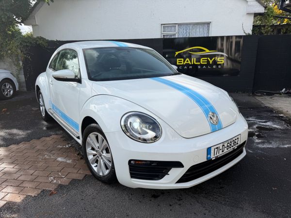 Volkswagen Beetle Hatchback, Petrol, 2017, White