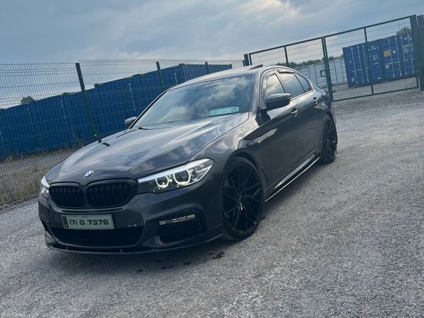 BMW 5-Series Saloon, Diesel, 2017, Grey