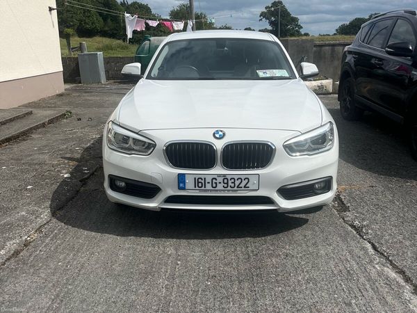 BMW 1-Series Hatchback, Petrol, 2016, White