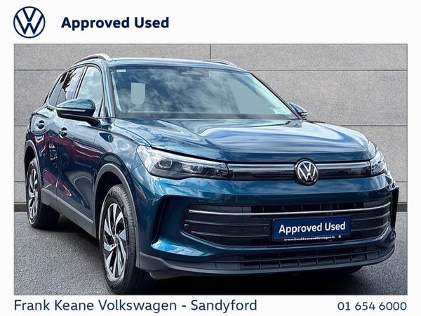 Volkswagen Tiguan SUV, Petrol Plug-in Hybrid, 2025, Blue