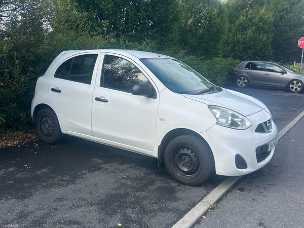 Nissan Micra Hatchback, Petrol, 2015, White