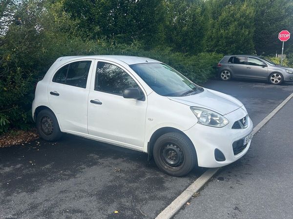 Nissan Micra Hatchback, Petrol, 2015, White