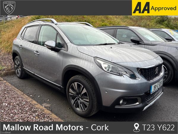 Peugeot 2008 SUV, Petrol, 2019, Grey