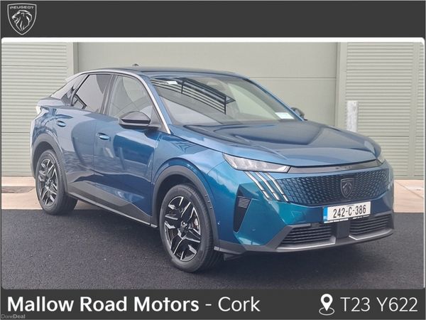 Peugeot 3008 SUV, Petrol Hybrid, 2024, Blue