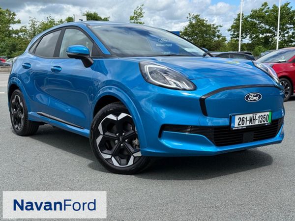 Ford Puma SUV, Electric, 2026, Blue