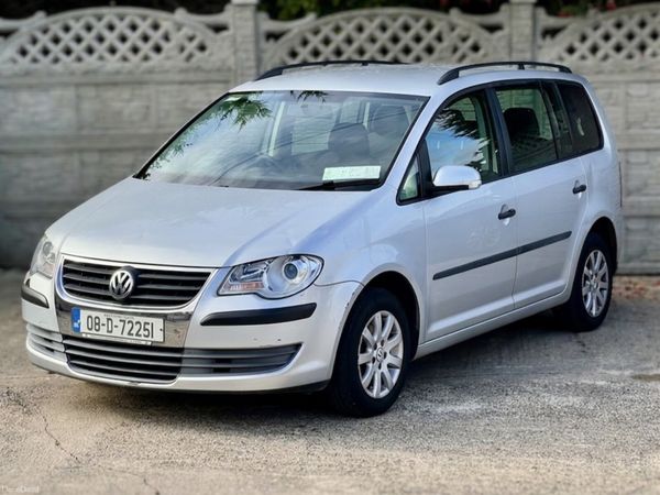 Volkswagen Touran MPV, Diesel, 2008, Silver