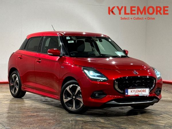 Suzuki Swift Hatchback, Petrol Hybrid, 2024, Red