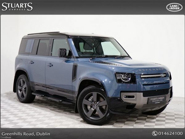 Land Rover Defender Estate, Petrol Plug-in Hybrid, 2025, Blue