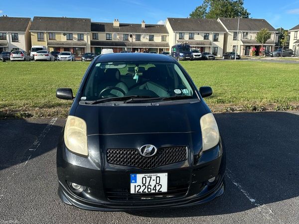 Toyota Vitz Hatchback, Petrol, 2007, Black