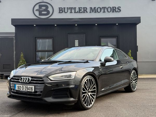 Audi A5 Coupe, Diesel, 2018, Black