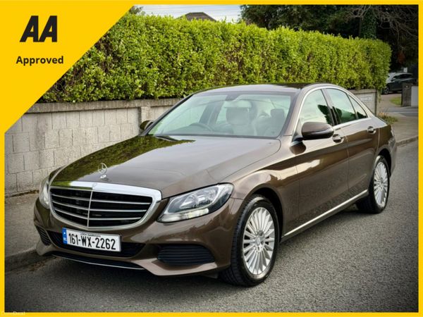 Mercedes-Benz C-Class Saloon, Diesel, 2016, Brown