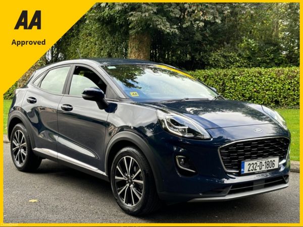 Ford Puma MPV, Petrol Hybrid, 2023, Blue