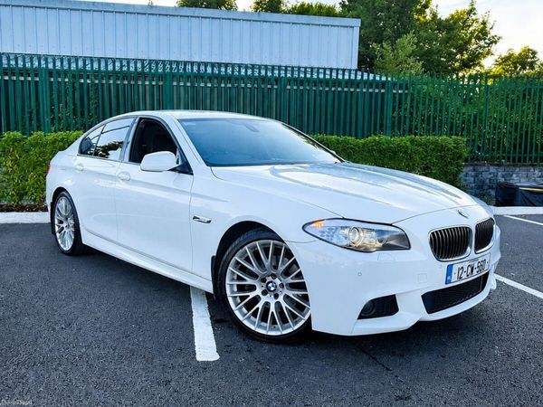 BMW 5-Series Saloon, Diesel, 2012, White