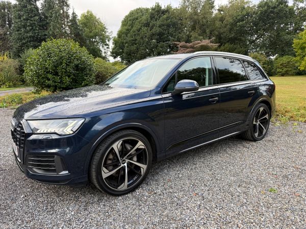 Audi Q7 SUV, Diesel Hybrid, 2023, Blue