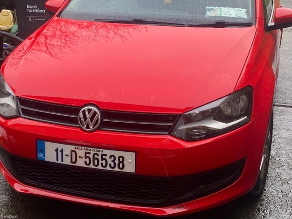 Volkswagen Polo Hatchback, Diesel, 2011, Red