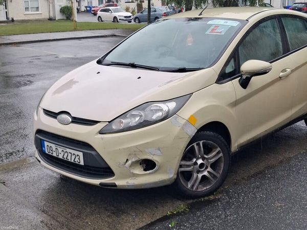 Ford Fiesta Hatchback, Petrol, 2009, Gold