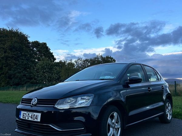 Volkswagen Polo Hatchback, Petrol, 2016, Black