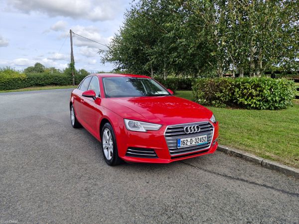 Audi A4 Saloon, Petrol, 2016, Red