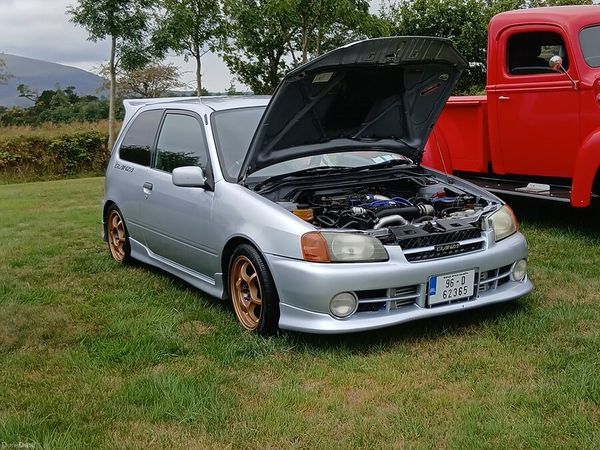 Toyota Starlet Hatchback, Petrol, 1996, Silver