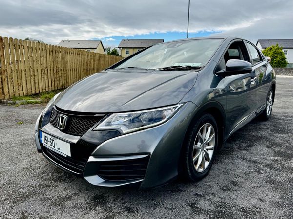 Honda Civic Hatchback, Diesel, 2015, Grey