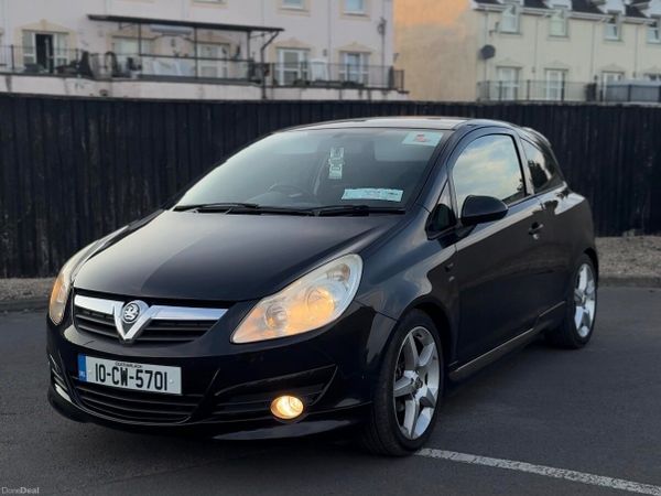 Vauxhall Corsa Hatchback, Petrol, 2010, Black