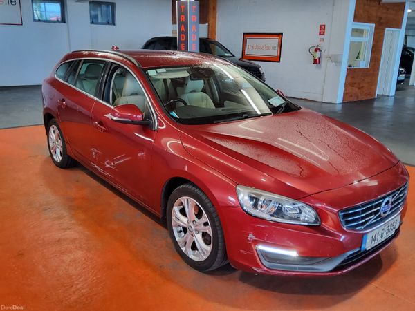 Volvo V60 Estate, Diesel, 2014, Red