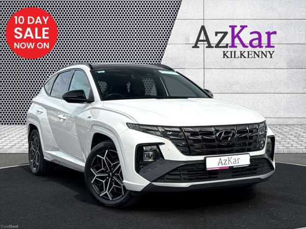 Hyundai Tucson SUV, Petrol Plug-in Hybrid, 2024, White