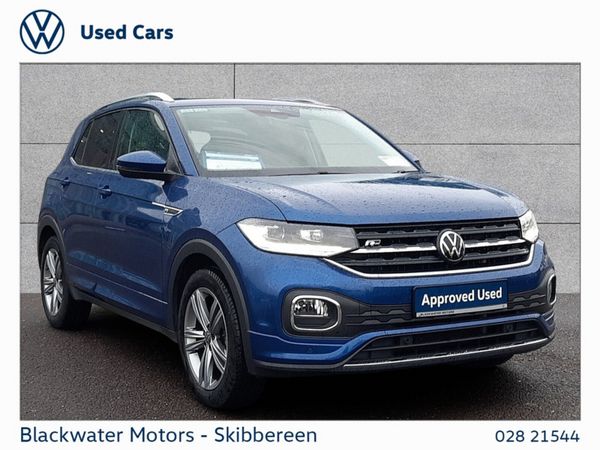 Volkswagen T-Cross Hatchback, Petrol, 2023, Blue