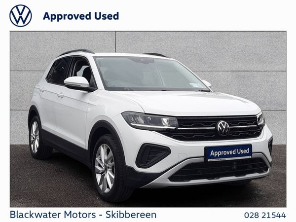 Volkswagen T-Cross SUV, Petrol, 2026, White