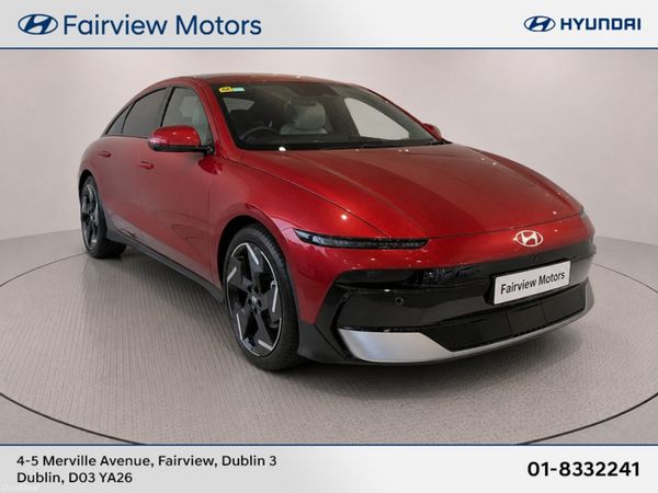 Hyundai IONIQ 6 Saloon, Electric, 2026, Red