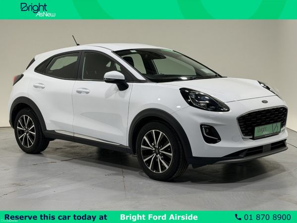 Ford Puma MPV, Petrol Hybrid, 2020, White