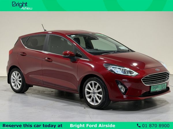 Ford Fiesta Hatchback, Petrol, 2020, Red